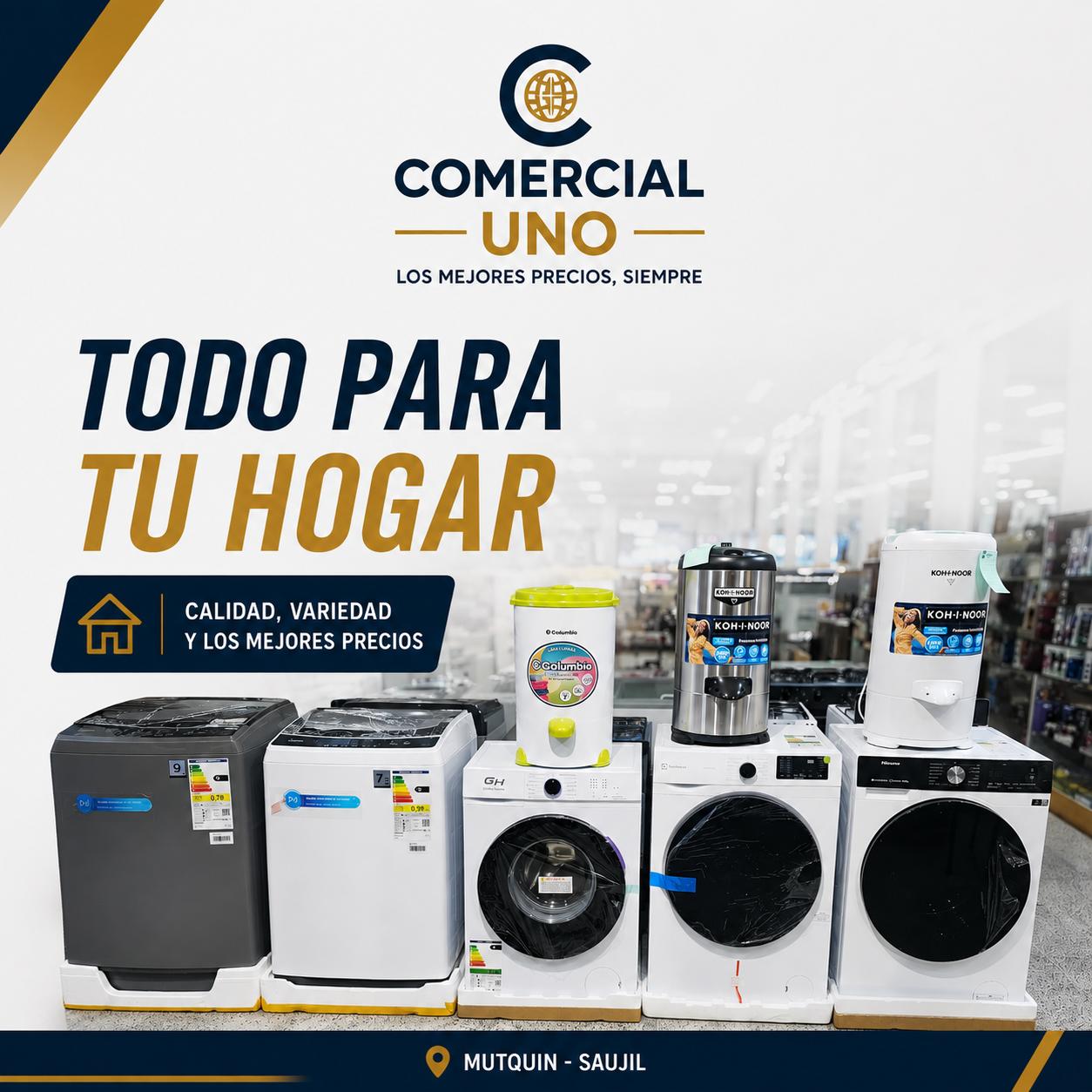 Catálogo de productos Comercial Uno